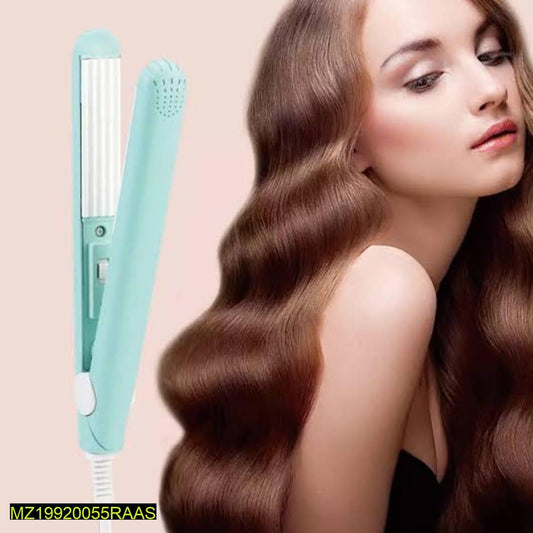 Mini Hair Crimper Mint Green Tourmaline Ceramic