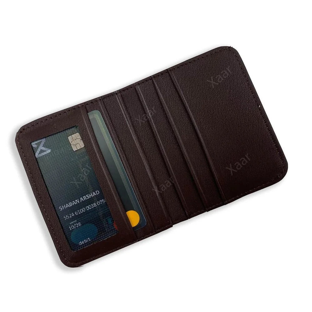 Premium Synthetic Leather Wallet for Men & Women – Multiple Card Slots & Compartments