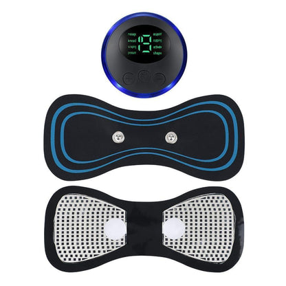 Mini Body Massager Pack 2x Black ABS Portable