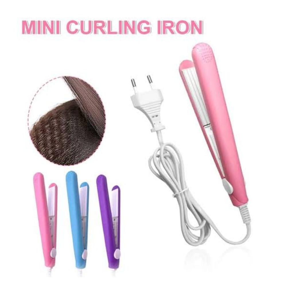 Mini Hair Crimper Mint Green Tourmaline Ceramic