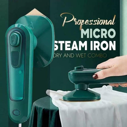 Professional Micro Steam Iron Green 1.2m Cord