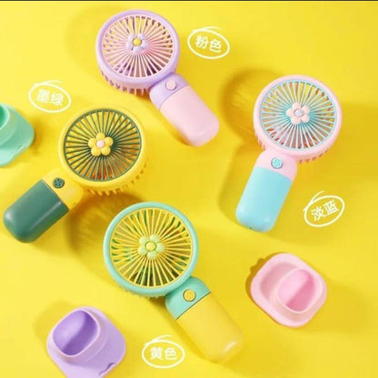 Rechargeable Mini Fan USB Portable ABS Plastic