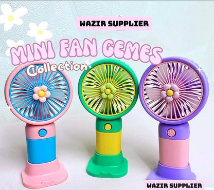Rechargeable Mini Fan USB Portable ABS Plastic