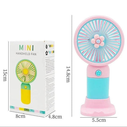 Rechargeable Mini Fan USB Portable ABS Plastic